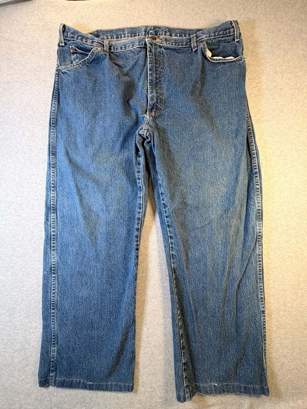 Dickies Relaxed Fit Jeans Size 42X30 Blue Denim Workwear